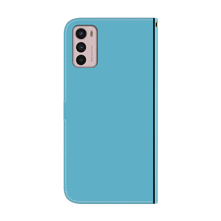 For Motorola Moto G42 Imitated Mirror Surface Horizontal Flip Leather Phone Case
