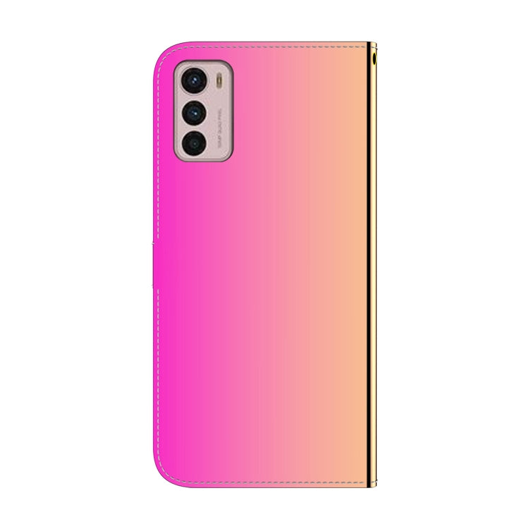 For Motorola Moto G42 Imitated Mirror Surface Horizontal Flip Leather Phone Case