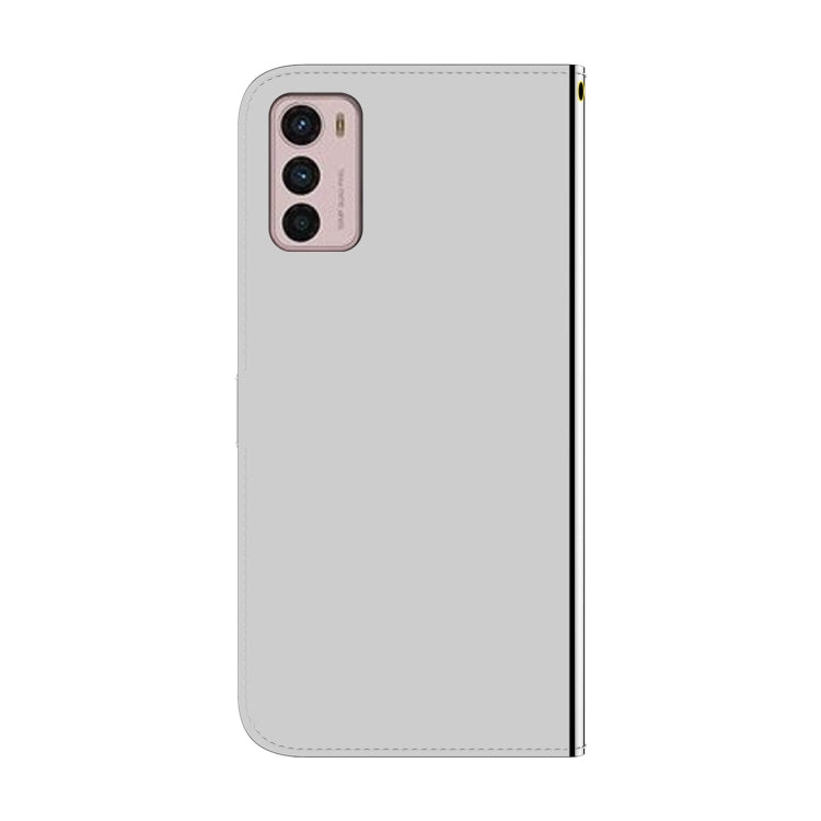 For Motorola Moto G42 Imitated Mirror Surface Horizontal Flip Leather Phone Case