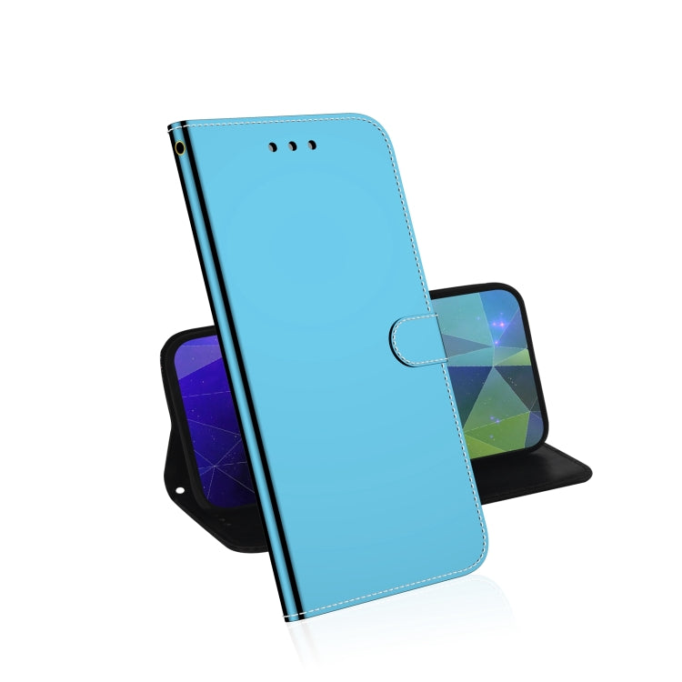 For Nokia C21 Plus Imitated Mirror Surface Horizontal Flip Leather Phone Case
