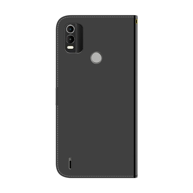 For Nokia C21 Plus Imitated Mirror Surface Horizontal Flip Leather Phone Case