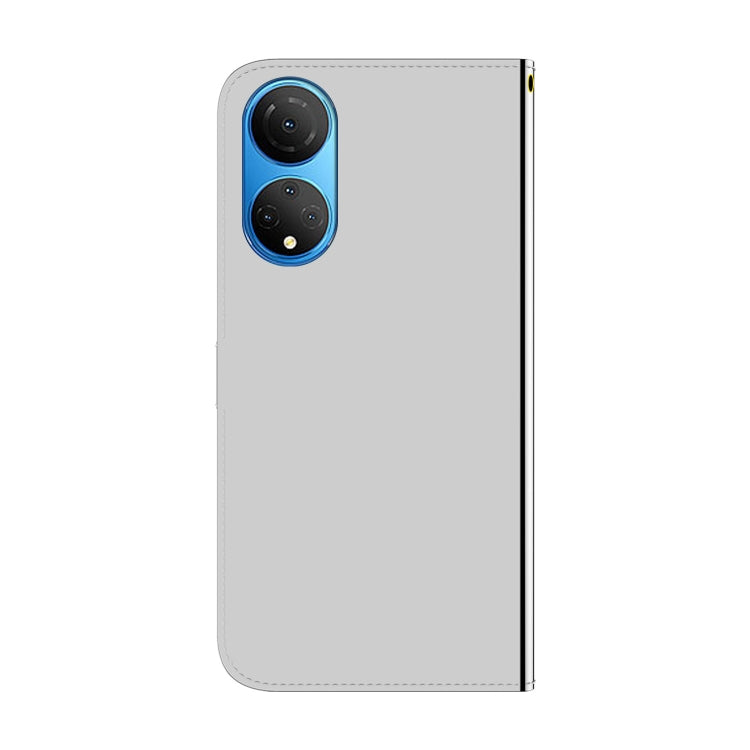 For Honor X7 Imitated Mirror Surface Horizontal Flip Leather Phone Case