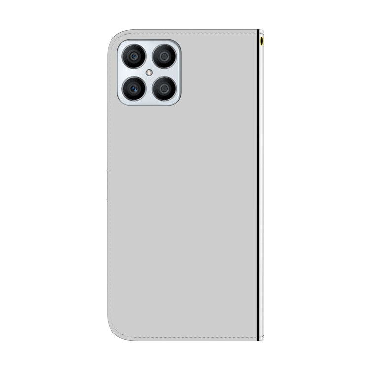 For Honor X8 Imitated Mirror Surface Horizontal Flip Leather Phone Case