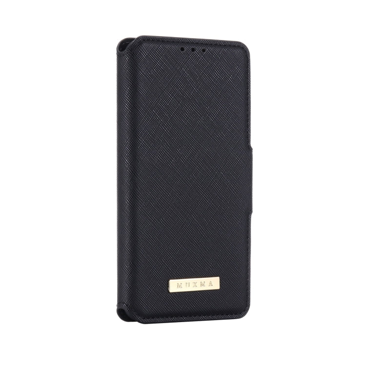 For Nokia X20 / X10 MUXMA MX115 Cross Texture Oil Edge Flip Leather Phone Case