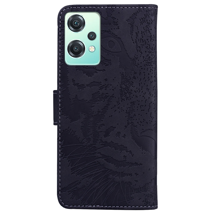 For OnePlus Nord CE 2 Lite 5G Tiger Embossing Pattern Horizontal Flip Leather Phone Case