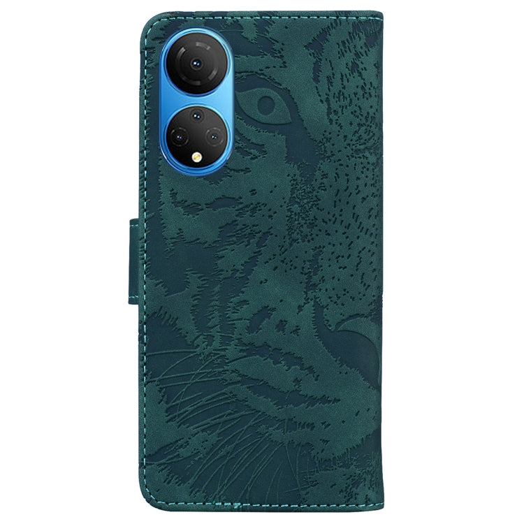 For Honor X7 Tiger Embossing Pattern Horizontal Flip Leather Phone Case