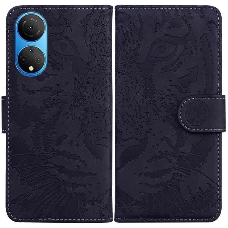 For Honor X7 Tiger Embossing Pattern Horizontal Flip Leather Phone Case