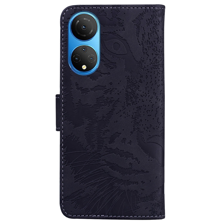 For Honor X7 Tiger Embossing Pattern Horizontal Flip Leather Phone Case