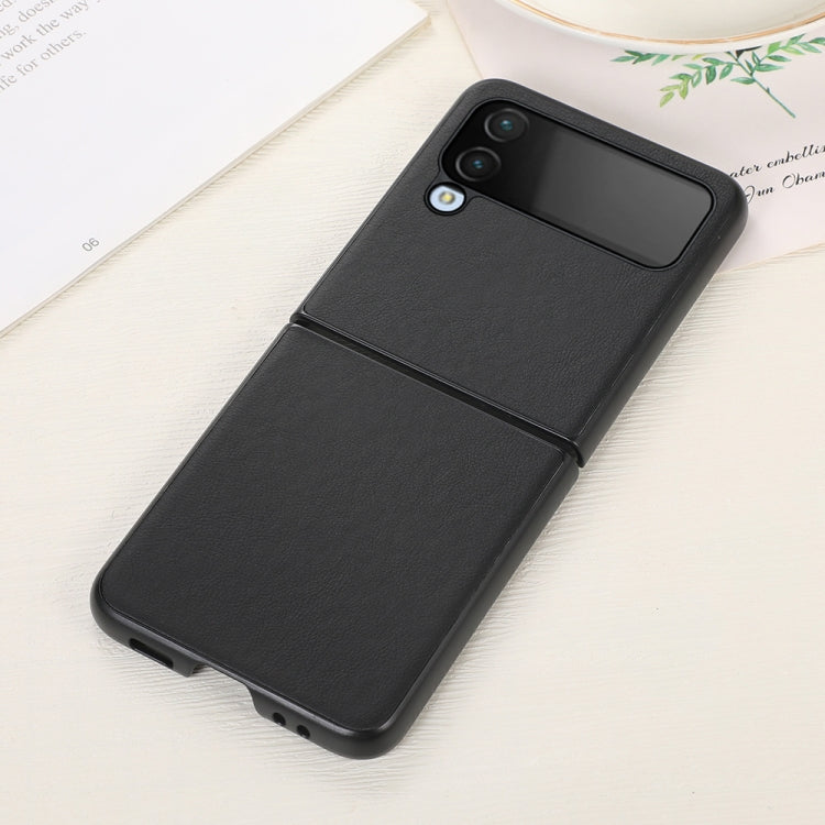 For Samsung Galaxy Z Flip4 Arashi Texture PU Phone Case