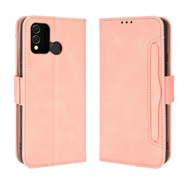 For BLU J9L Skin Feel Calf Pattern Leather Phone Case