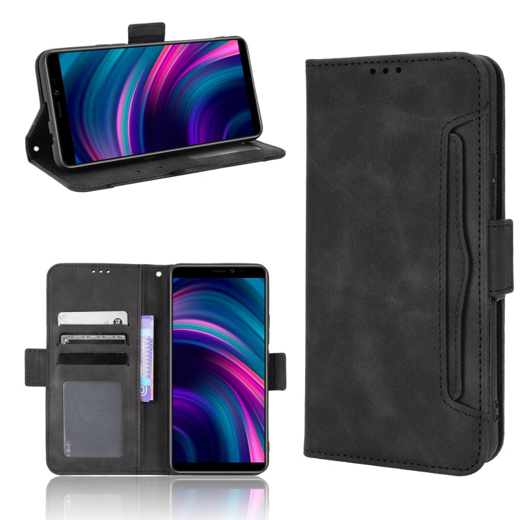For BLU J9L Skin Feel Calf Pattern Leather Phone Case