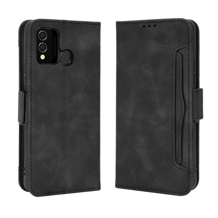 For BLU J9L Skin Feel Calf Pattern Leather Phone Case