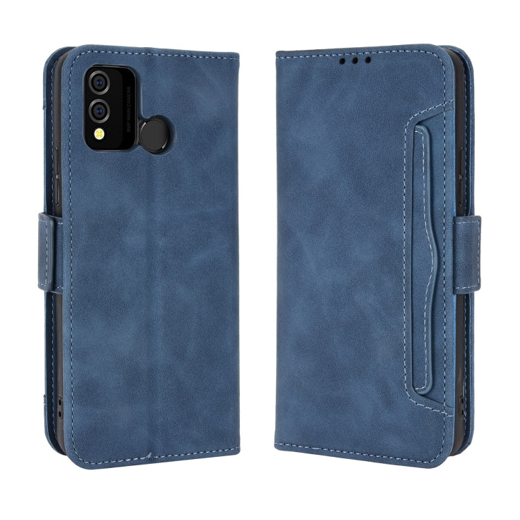 For BLU J9L Skin Feel Calf Pattern Leather Phone Case