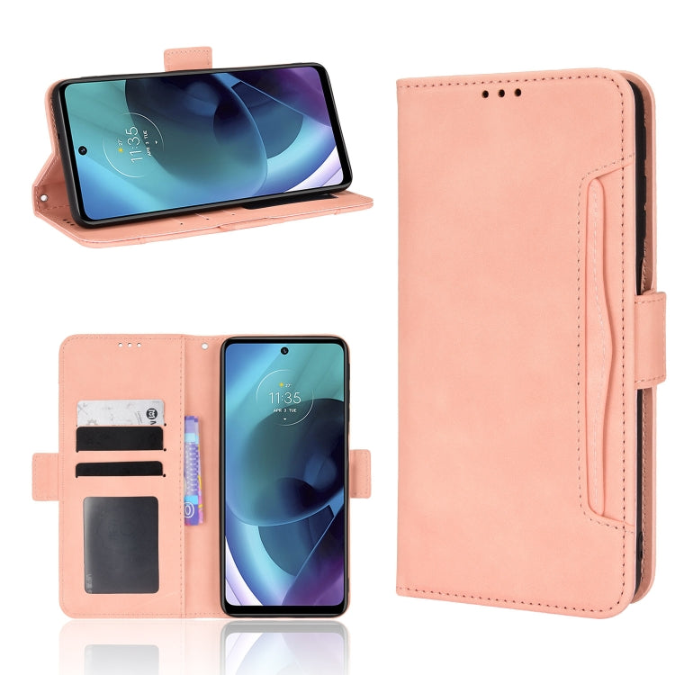 For Motorola Moto G52j Skin Feel Calf Pattern Leather Phone Case
