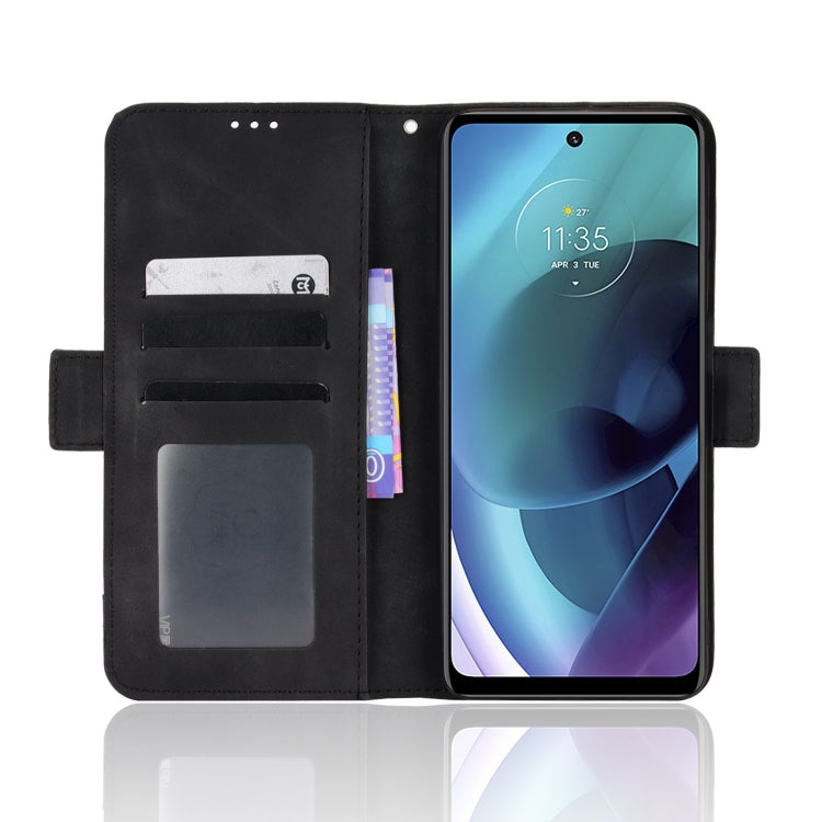 For Motorola Moto G52j Skin Feel Calf Pattern Leather Phone Case
