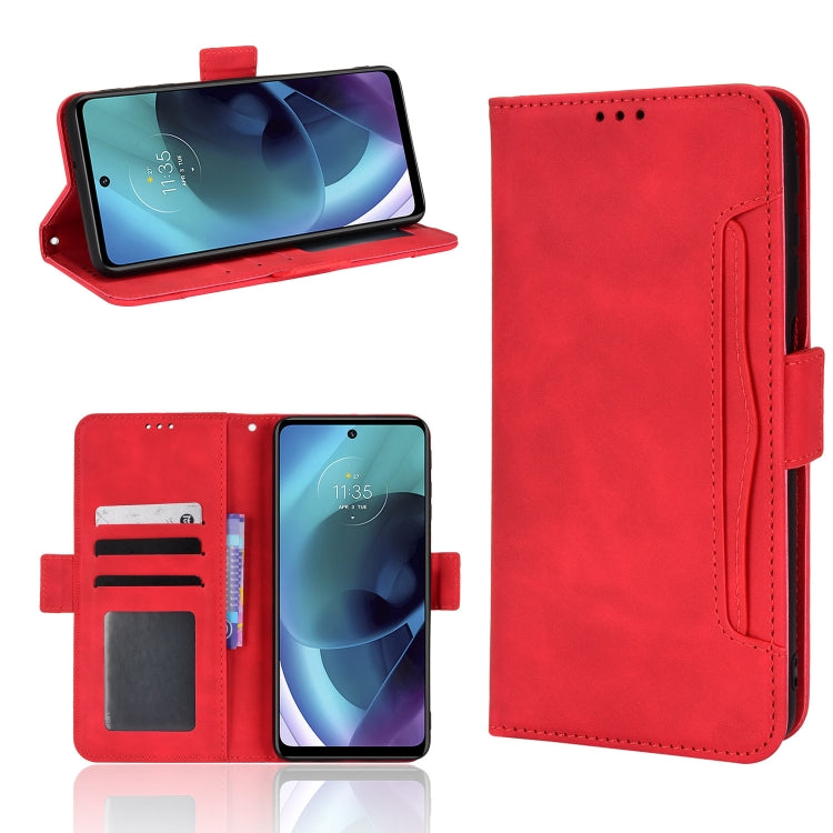 For Motorola Moto G52j Skin Feel Calf Pattern Leather Phone Case