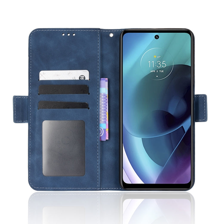 For Motorola Moto G52j Skin Feel Calf Pattern Leather Phone Case