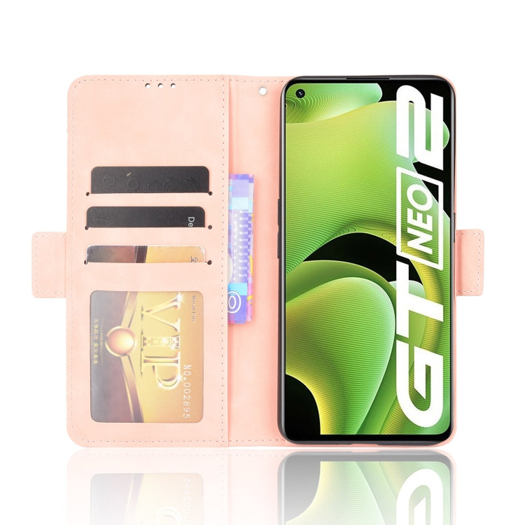 For OPPO Realme GT Neo3T /  GT Neo2 Skin Feel Calf Pattern Leather Phone Case