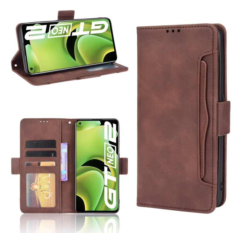 For OPPO Realme GT Neo3T /  GT Neo2 Skin Feel Calf Pattern Leather Phone Case