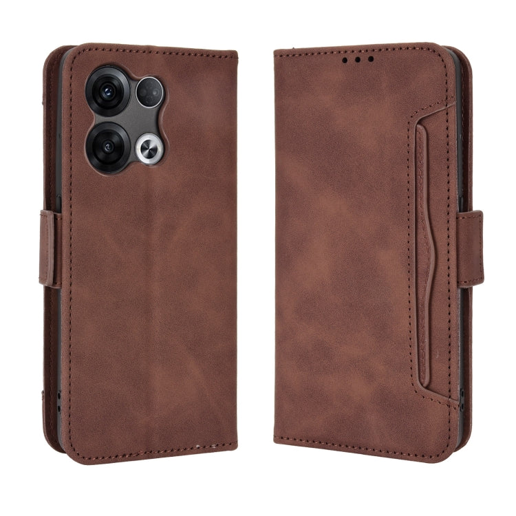 For OPPO Reno8 Pro+ 5G Skin Feel Calf Pattern Leather Phone Case