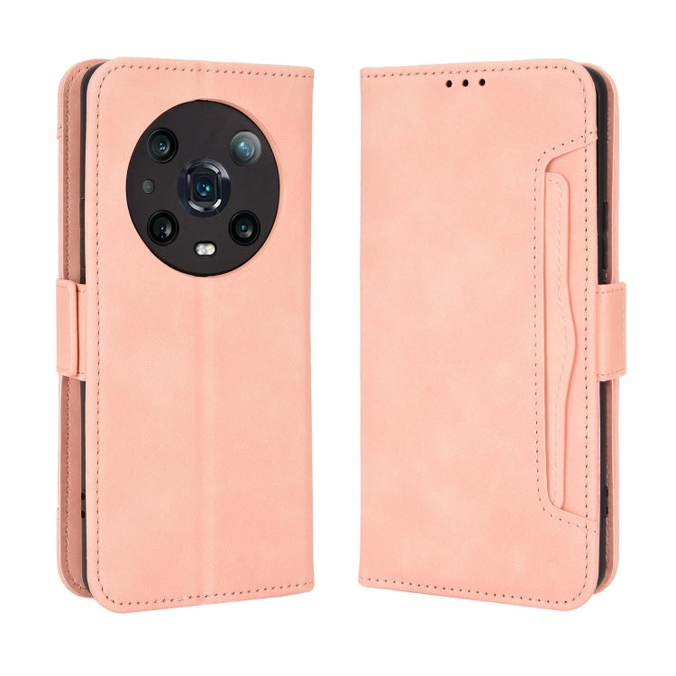 For Honor Magic4 Pro Skin Feel Calf Pattern Leather Phone Case
