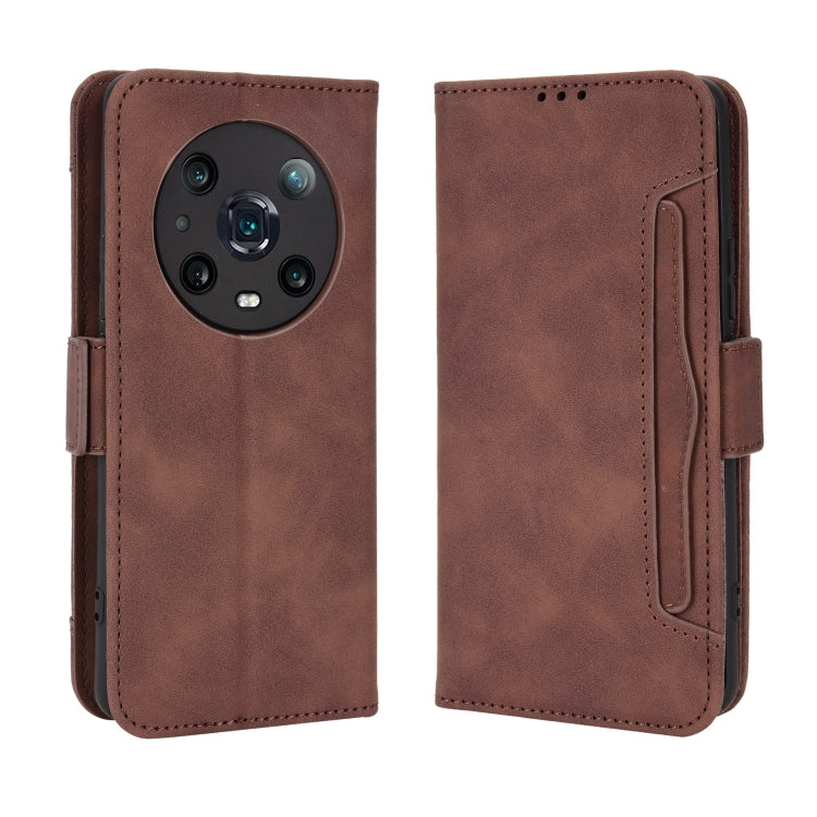 For Honor Magic4 Pro Skin Feel Calf Pattern Leather Phone Case