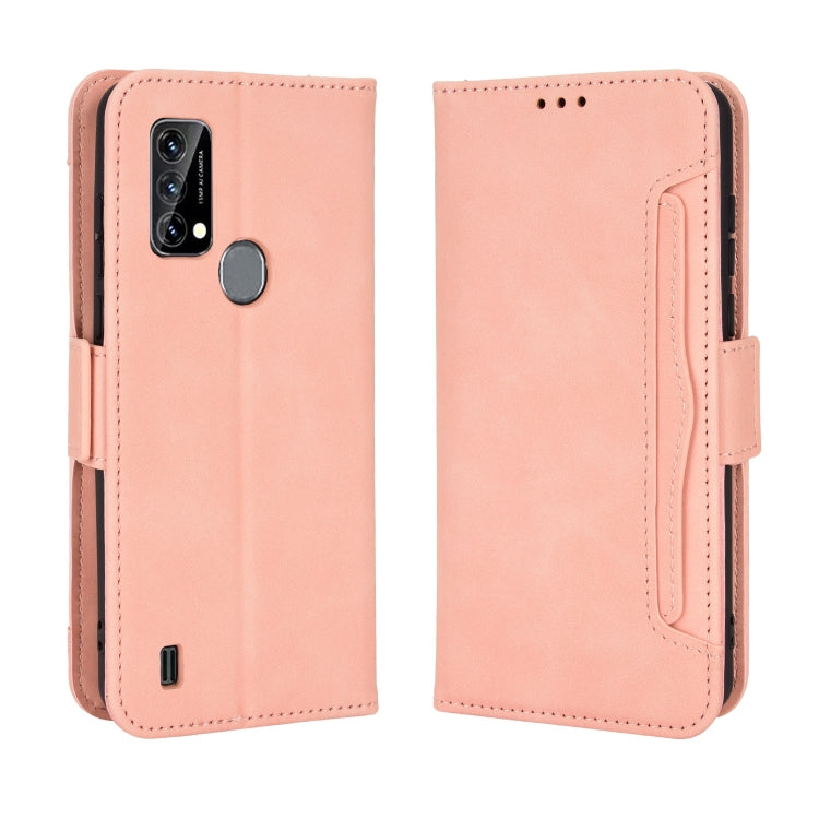 For Blackview A50 Skin Feel Calf Pattern Leather Phone Case