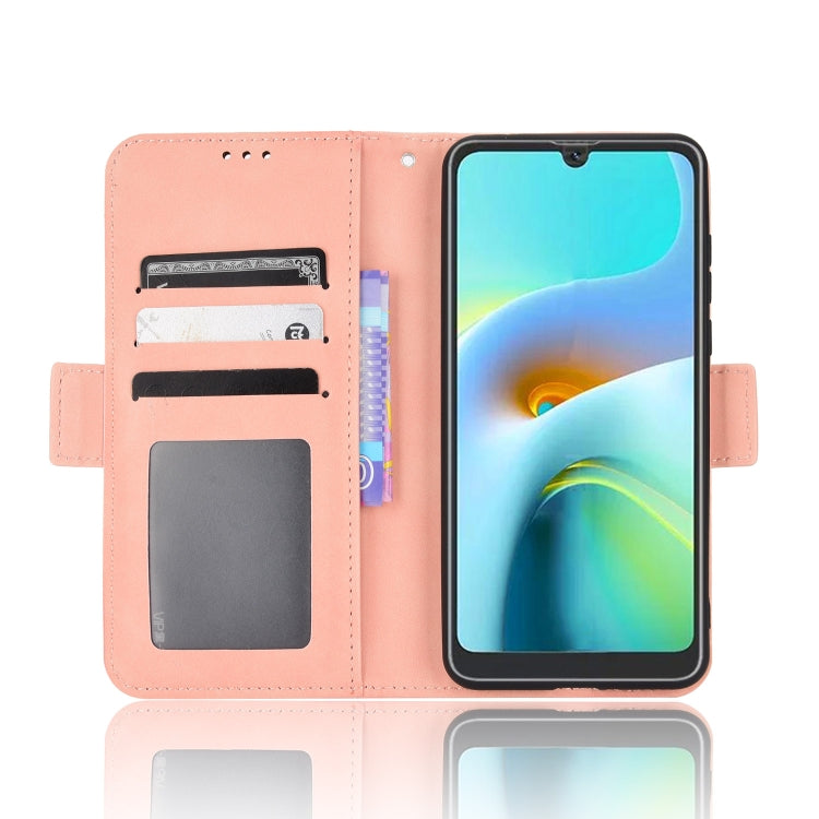 For Blackview A50 Skin Feel Calf Pattern Leather Phone Case