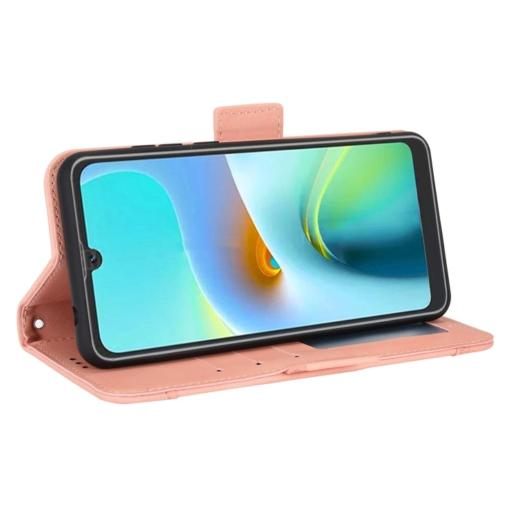 For Blackview A50 Skin Feel Calf Pattern Leather Phone Case