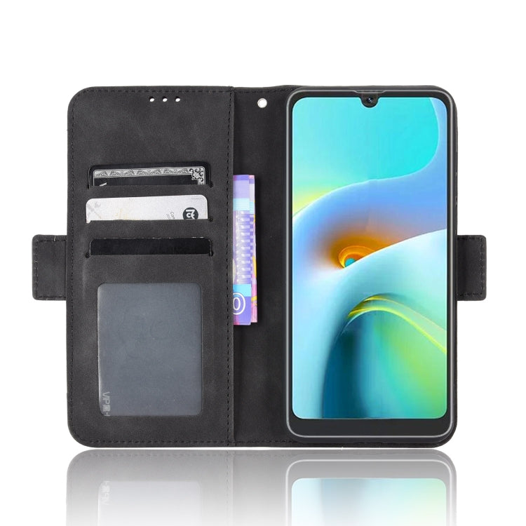 For Blackview A50 Skin Feel Calf Pattern Leather Phone Case