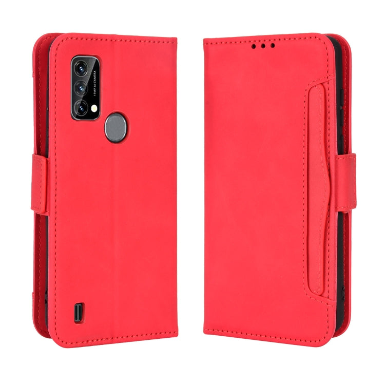 For Blackview A50 Skin Feel Calf Pattern Leather Phone Case