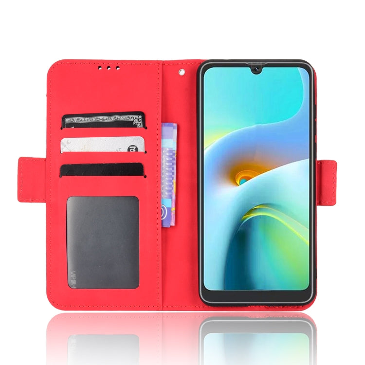 For Blackview A50 Skin Feel Calf Pattern Leather Phone Case