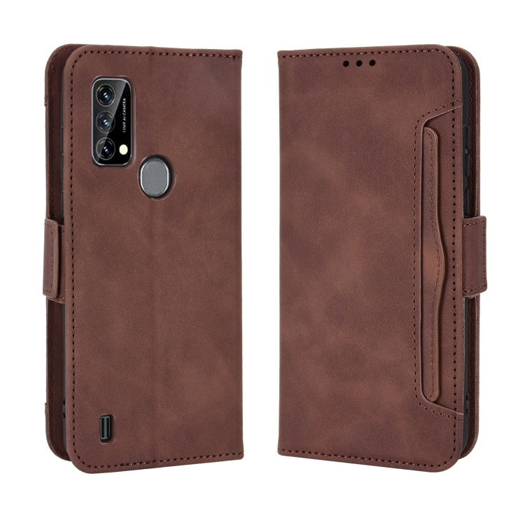 For Blackview A50 Skin Feel Calf Pattern Leather Phone Case