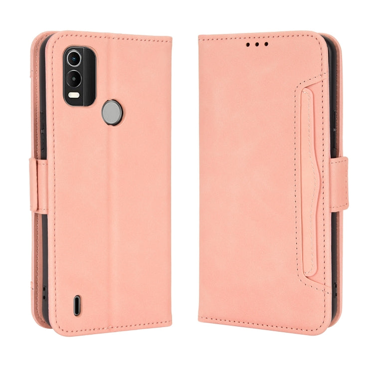 For Nokia C21 Plus Skin Feel Calf Pattern Leather Phone Case
