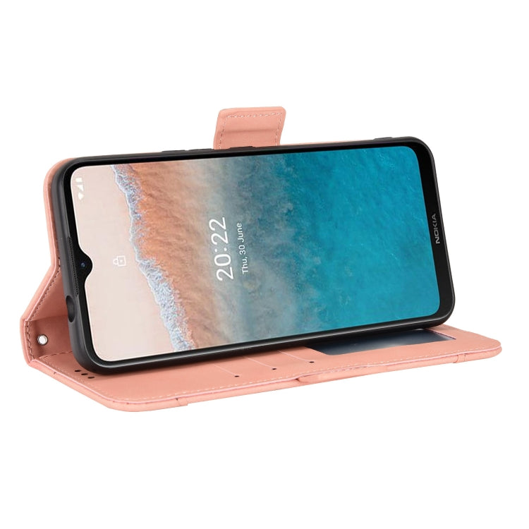 For Nokia C21 Plus Skin Feel Calf Pattern Leather Phone Case