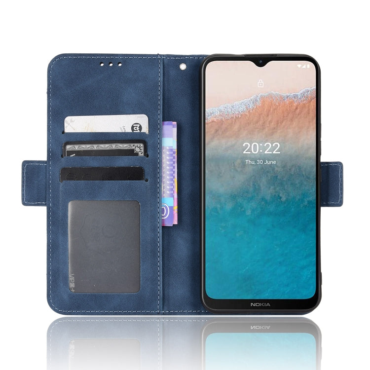 For Nokia C21 Plus Skin Feel Calf Pattern Leather Phone Case