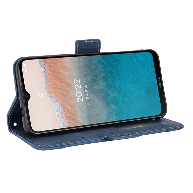For Nokia C21 Plus Skin Feel Calf Pattern Leather Phone Case