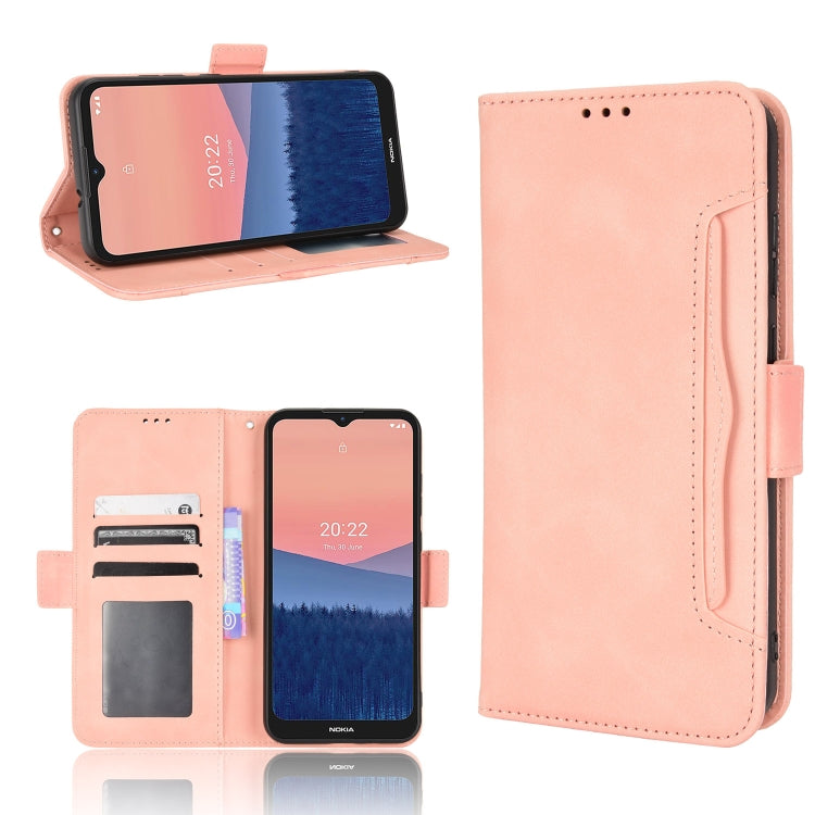 For Nokia C21 Skin Feel Calf Pattern Leather Phone Case