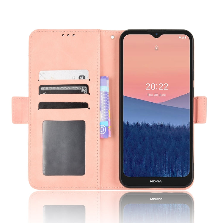 For Nokia C21 Skin Feel Calf Pattern Leather Phone Case