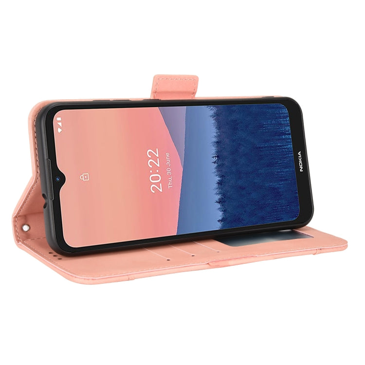 For Nokia C21 Skin Feel Calf Pattern Leather Phone Case