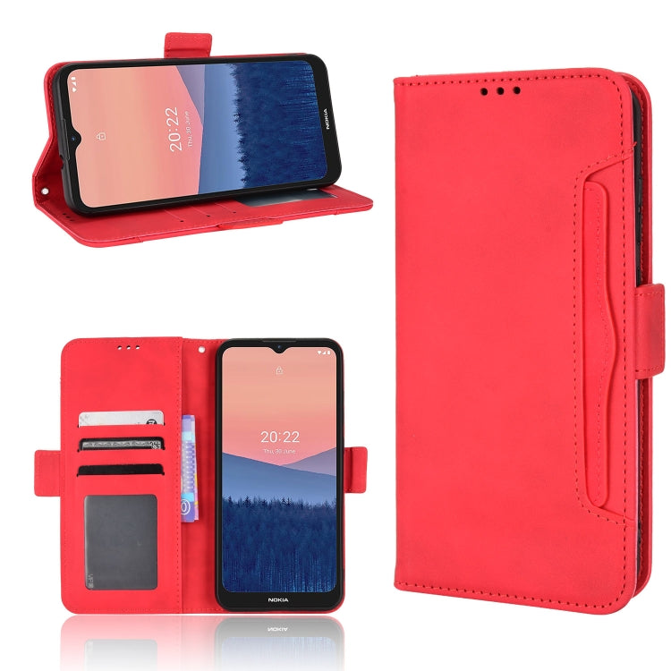 For Nokia C21 Skin Feel Calf Pattern Leather Phone Case