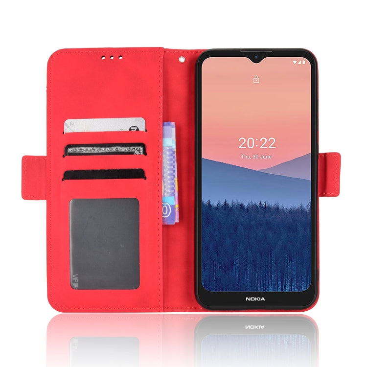 For Nokia C21 Skin Feel Calf Pattern Leather Phone Case