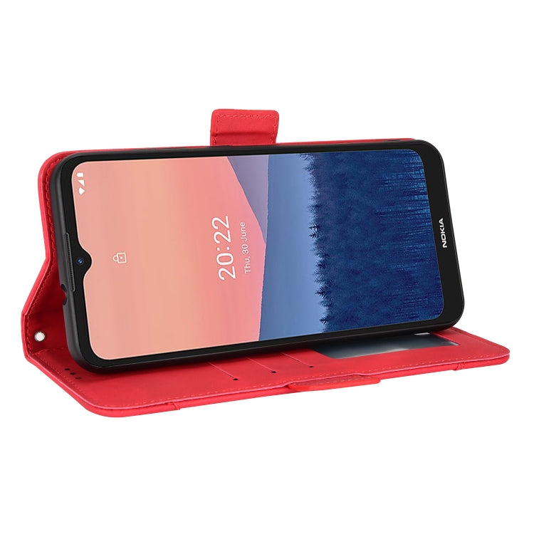 For Nokia C21 Skin Feel Calf Pattern Leather Phone Case
