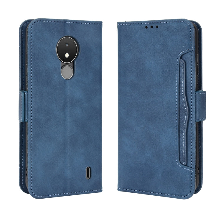 For Nokia C21 Skin Feel Calf Pattern Leather Phone Case