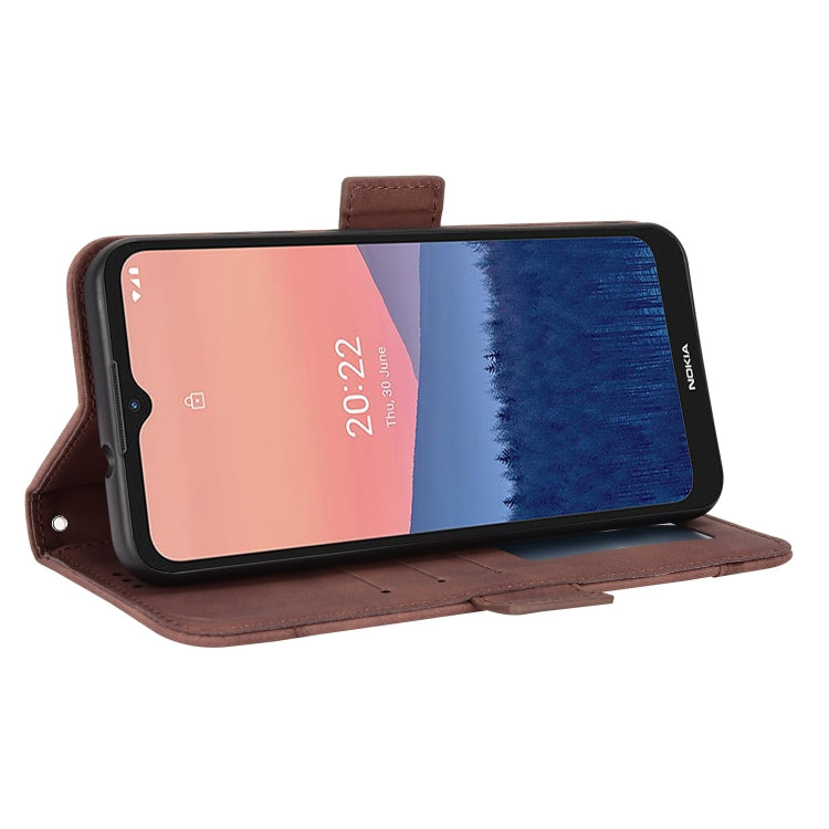 For Nokia C21 Skin Feel Calf Pattern Leather Phone Case