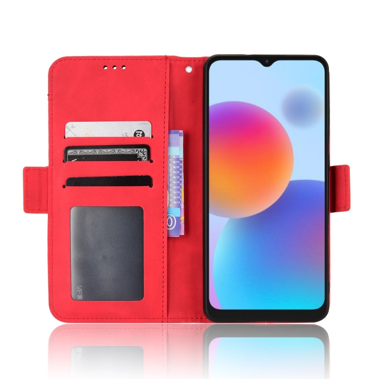 For ZTE Blade A52 Skin Feel Calf Pattern Leather Phone Case