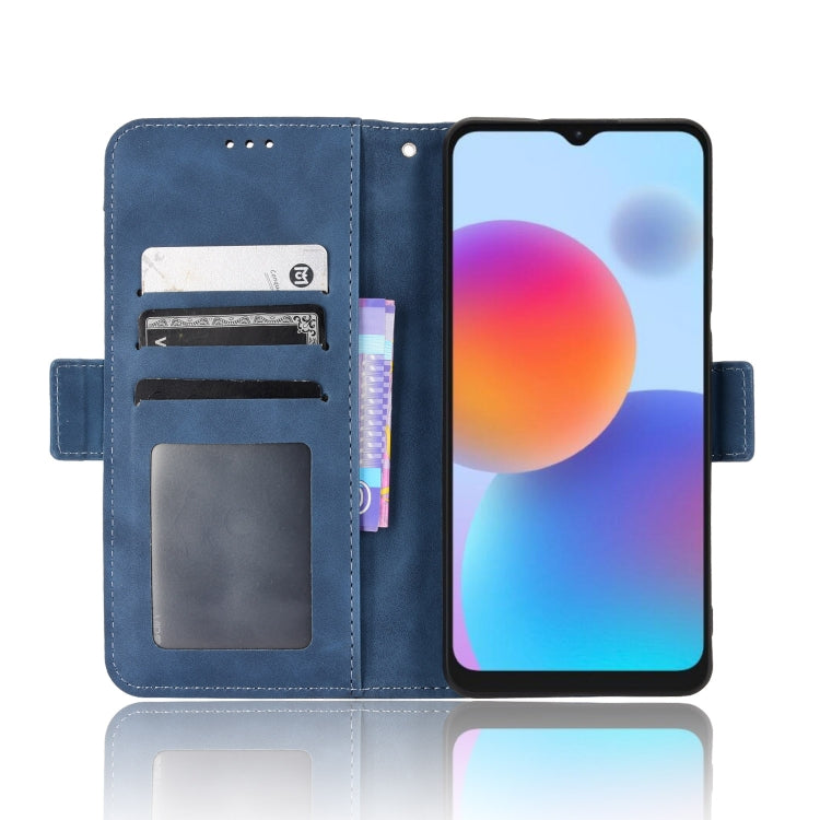 For ZTE Blade A52 Skin Feel Calf Pattern Leather Phone Case