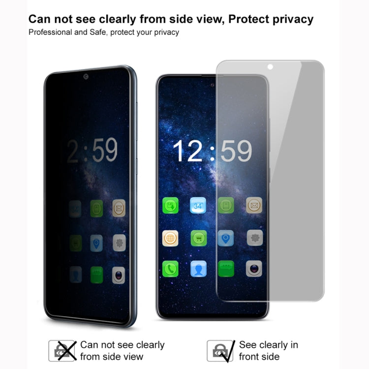 For Galaxy A51 IMAK HD Anti-spy Tempered Glass Protective Film