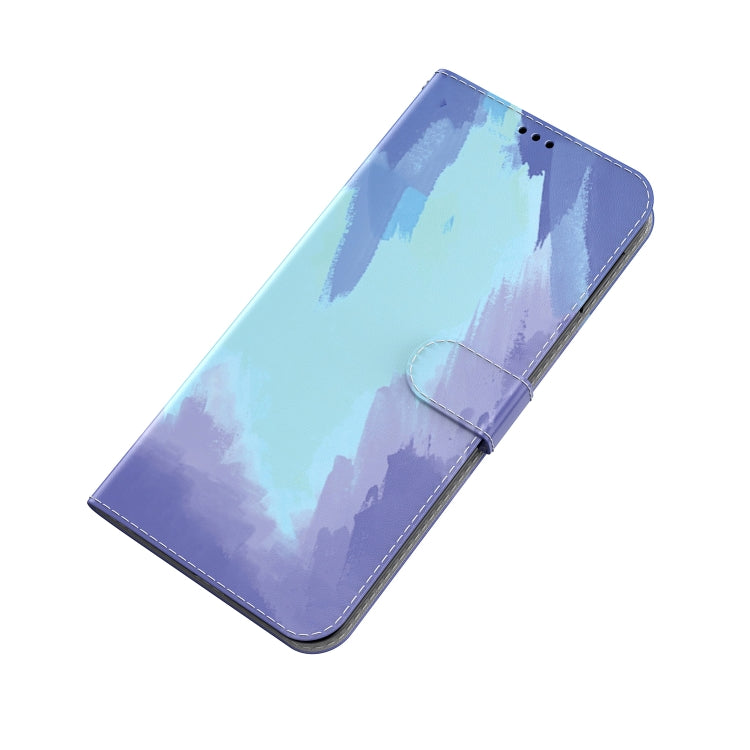 For Infinix Hot 12i Watercolor Pattern Horizontal Flip Leather Phone Case