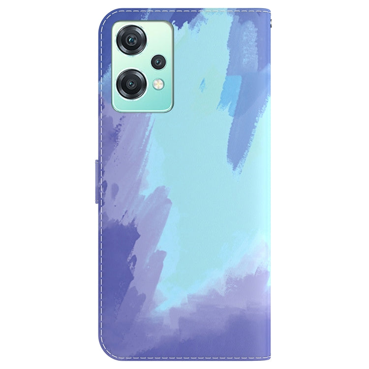 For OnePlus Nord CE 2 Lite 5G Watercolor Pattern Horizontal Flip Leather Phone Case